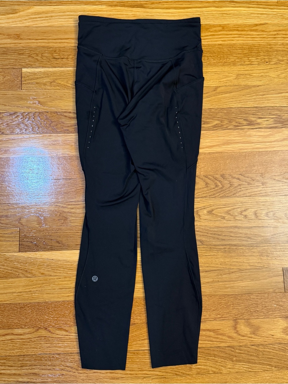 Lululemon Fast and Free High-Rise Tight 25" *Pockets in Black - Size 6 Leggings - Picture 5 of 6